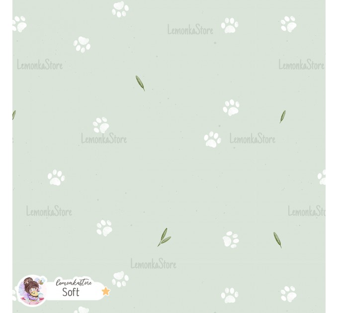 Basic Lion [Coordinate] seamless pattern - Soft