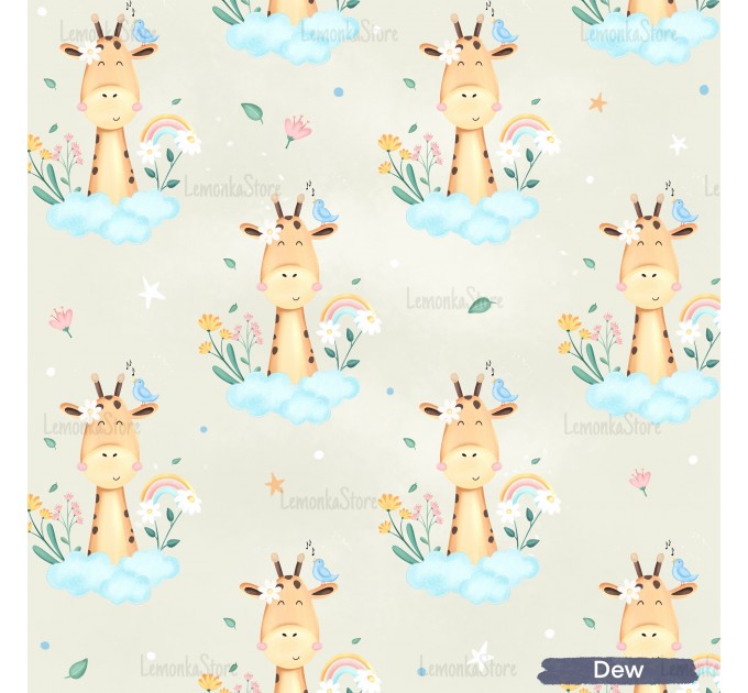  Bonnie giraffe exclusive pattern - Dew 