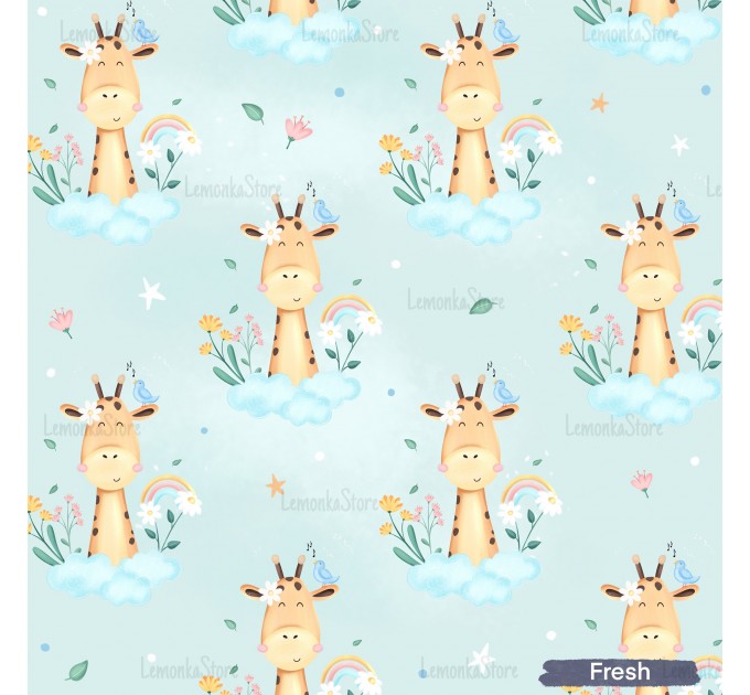  Bonnie giraffe exclusive pattern - Fresh