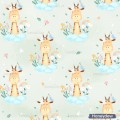  Bonnie giraffe exclusive pattern - Honeydew