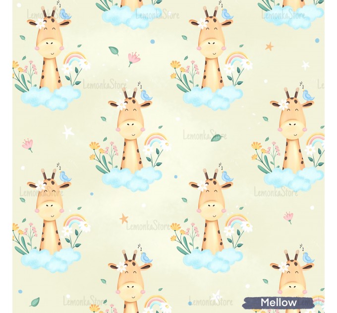  Bonnie giraffe exclusive pattern - Mellow