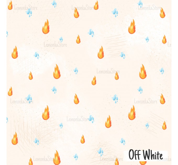 Brave firefighter exclusive combi pattern - Off-white