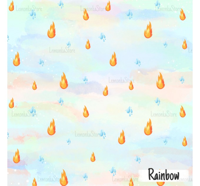 Brave firefighter exclusive combi pattern - Rainbow