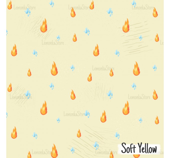 Brave firefighter exclusive combi pattern - Soft yellow