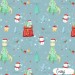 Christmas Dino exclusive seamless pattern - Grey