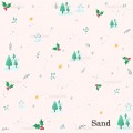 Christmas Forest exclusive [Coordinate] seamless pattern - Sand