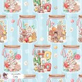 Christmas Jars exclusive seamless pattern - Cozy