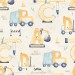 Construction-ABCD exclusive seamless pattern - Cotton