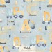 Construction-ABCD exclusive seamless pattern - Metal