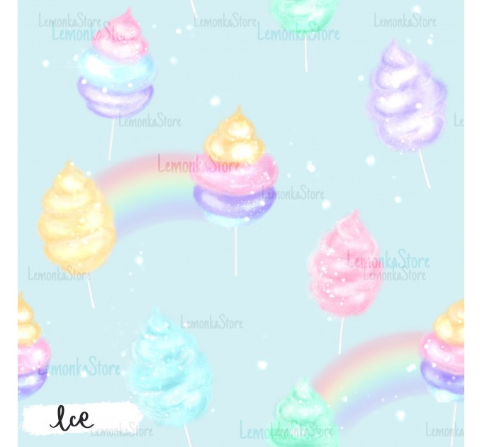 Cotton Candy exclusive pattern - Ice