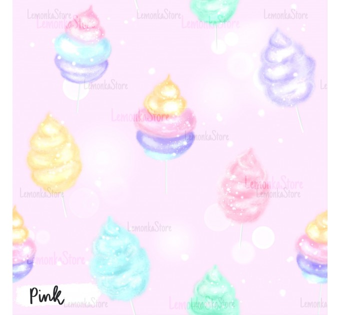 Cotton Candy exclusive pattern - Pink