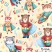 Cute and Strong exclusive seamless pattern - Playful