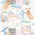 Fairy tale in magic library exclusive pattern - Splash