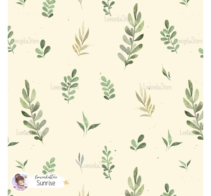 Forest spirit exclusive [Coordinate] seamless pattern - Sunrise