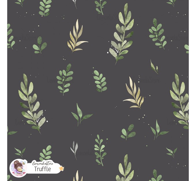 Forest spirit exclusive [Coordinate] seamless pattern - Truffle