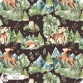 Forest spirit exclusive seamless pattern - Wood