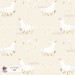 Goose and Dandelions exclusive seamless pattern - Tan