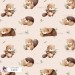 Little Beaver exclusive seamless pattern - Cotton