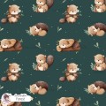 Little Beaver exclusive seamless pattern - Forest