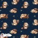 Little Beaver exclusive seamless pattern - Night