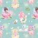 Little Fairies with flowers and bugs exclusive pattern