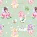 Little Fairies with flowers and bugs exclusive pattern