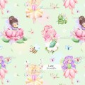 Little Fairies with flowers and bugs exclusive pattern