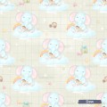 Little Elephant exclusive seamless pattern - Dew