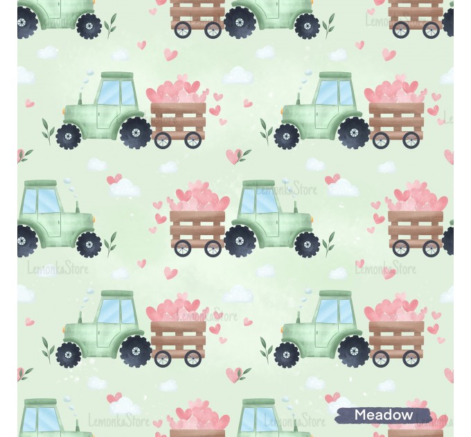 Loads of Love exclusive seamless pattern - Meadow