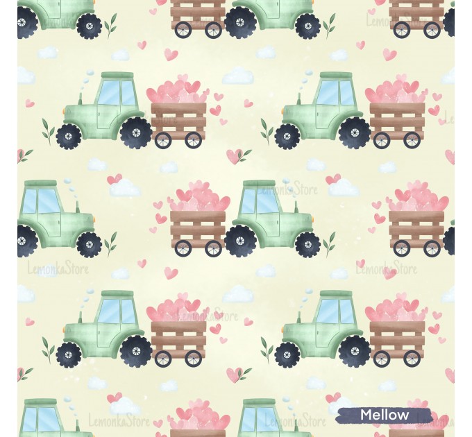 Loads of Love exclusive seamless pattern - Mellow