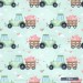 Loads of Love exclusive seamless pattern - Mint