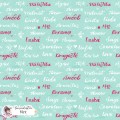 Love exclusive seamless pattern - Mint