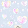 Magic hearts exclusive seamless pattern - Lilac