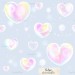 Magic hearts exclusive seamless pattern - Lilac