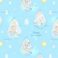 Mice in the raindrops exclusive pattern