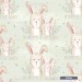 Mommy's little bunny exclusive seamless pattern - Clear