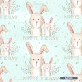 Mommy's little bunny exclusive seamless pattern - Cloud