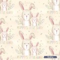 Mommy's little bunny exclusive seamless pattern - Sunny