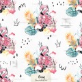 Queen Flamingo exclusive seamless pattern - Brave