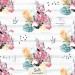 Queen Flamingo exclusive seamless pattern - Soft