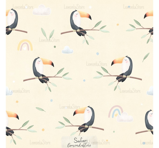 Safari numbers exclusive [Coordinate] seamless pattern - Safari