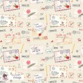 Santa Mail exclusive seamless pattern - Vintage