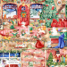 Santa Workshop Seamless Pattern Design