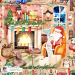 Santa Workshop Seamless Pattern Design