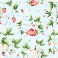 Strawberry Mice exclusive pattern - Blue 