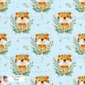 Tiger seamless pattern - Blue [Exclusive colourway]