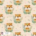 Tiger seamless pattern - Cream [Exclusive colourway]