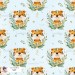 Tiger seamless pattern - Soft [Exclusive colourway]