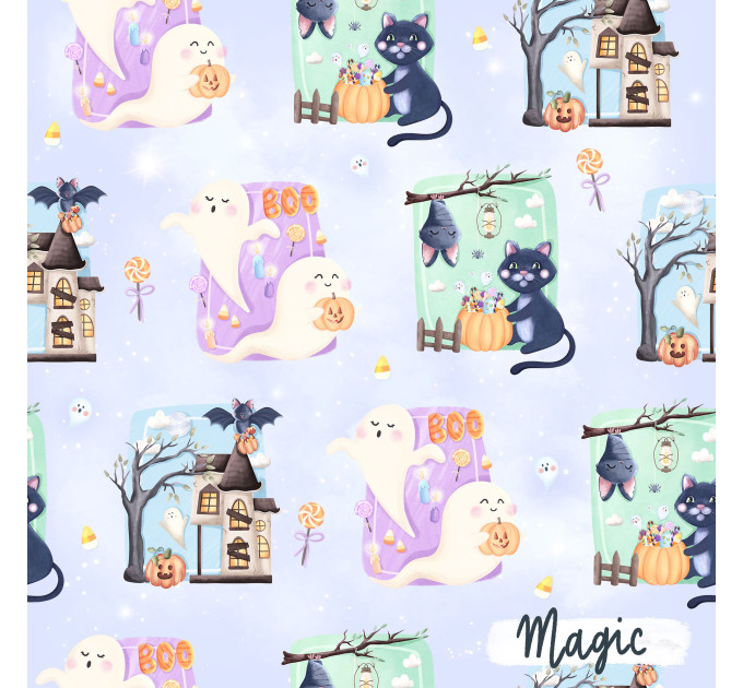 Totally Boo exclusive seamless pattern - Magic