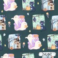 Totally Boo exclusive seamless pattern - Sage